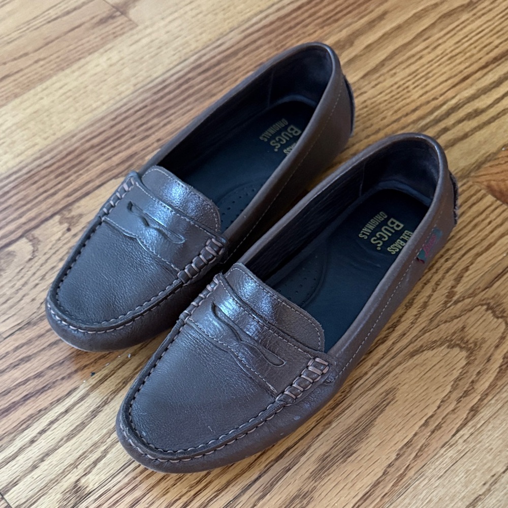 G.H. Bass Bucs Original Dark Brown Leather Loafers